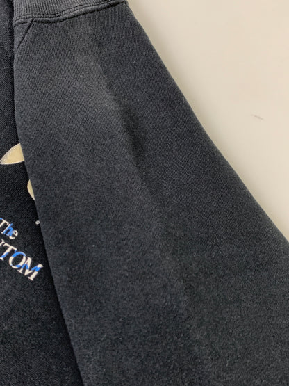 【中古品】【メンズ】 USED ユーズド USA製 THE PHANTOM OF OPERA SWEATSHIRT アメリカ製 ザ ファントム オブ ジ オペラ スウェットシャツ トレーナー メンズ トップス アメリカ製 146-261002-em-57-min サイズ：L カラー：ブラック 万代Net店