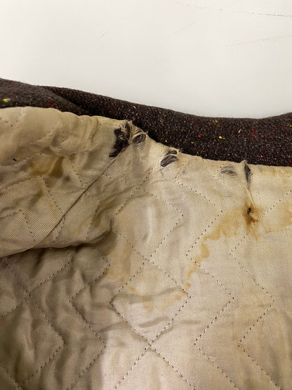【現状渡し品】【メンズ】 USED ユーズド 50's WINDWARD WOOL JACKET 50年代 ウィンドワード ウールジャケット アウター 146-260930-yn-12-min サイズ：表記なし 下記参照 カラー：ブラウン 万代Net店