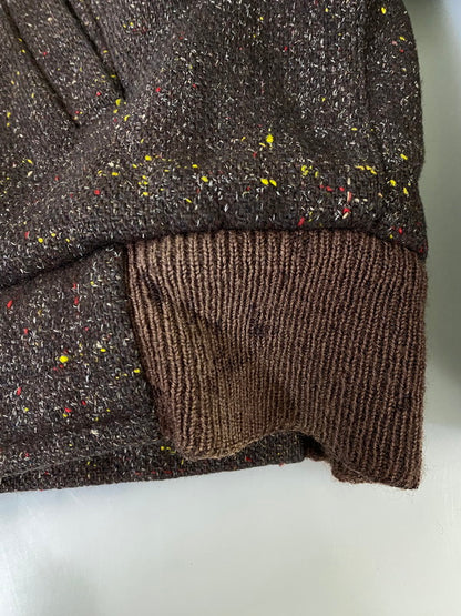 【現状渡し品】【メンズ】 USED ユーズド 50's WINDWARD WOOL JACKET 50年代 ウィンドワード ウールジャケット アウター 146-260930-yn-12-min サイズ：表記なし 下記参照 カラー：ブラウン 万代Net店