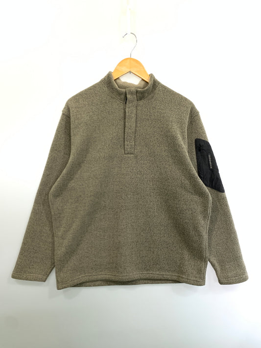 【中古品】【メンズ】 USED EXOFFICIO エクソフィシオ FLEECE PULLOVER JACKET フリース プルオーバー ジャケット トップス 146-261006-hu-45-min サイズ：M カラー：グリーン系 万代Net店