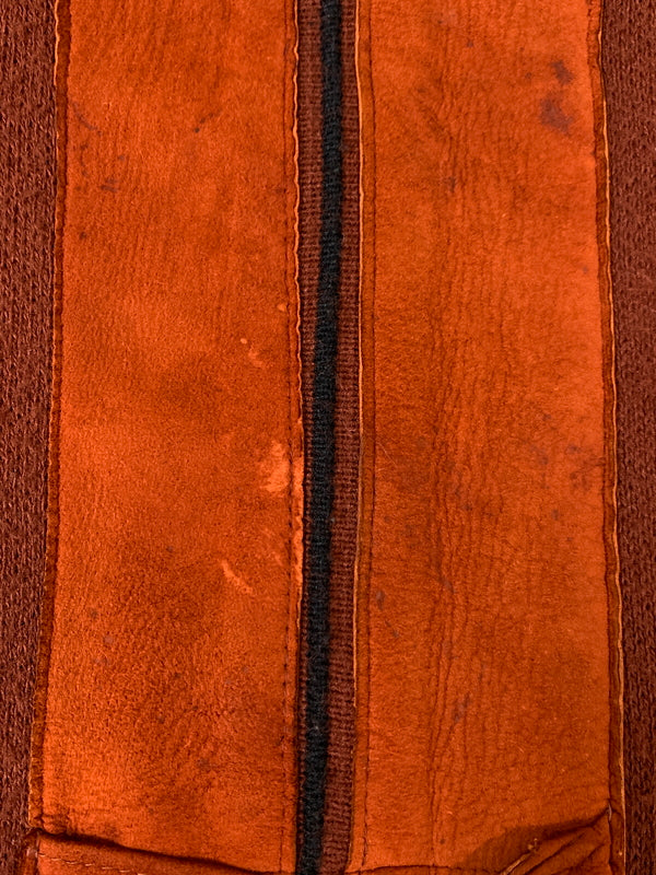 【現状渡し品】【メンズ】 USED ユーズド 70S USA製 KNIT JACKET 70年代 アメリカ製 ニット ジャケット メンズ アウター ヴィンテージ ジップアップ 146-261002-em-18-min サイズ：L カラー：レディッシュブラウン 万代Net店