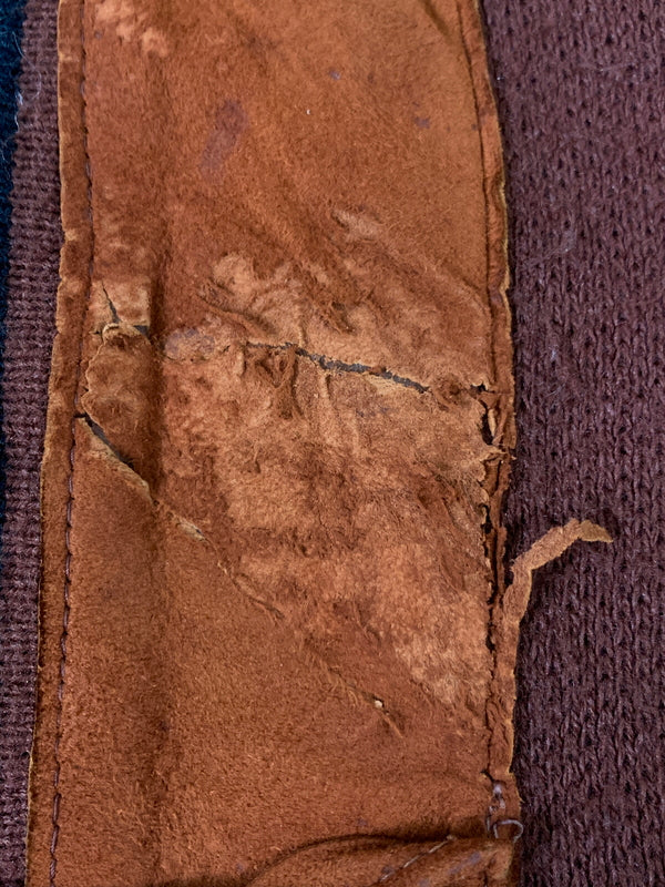 【現状渡し品】【メンズ】 USED ユーズド 70S USA製 KNIT JACKET 70年代 アメリカ製 ニット ジャケット メンズ アウター ヴィンテージ ジップアップ 146-261002-em-18-min サイズ：L カラー：レディッシュブラウン 万代Net店