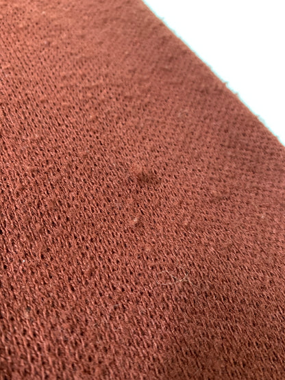 【現状渡し品】【メンズ】 USED ユーズド 70S USA製 KNIT JACKET 70年代 アメリカ製 ニット ジャケット メンズ アウター ヴィンテージ ジップアップ 146-261002-em-18-min サイズ：L カラー：レディッシュブラウン 万代Net店
