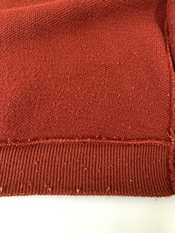 【現状渡し品】【メンズ】 USED ユーズド 70S USA製 KNIT JACKET 70年代 アメリカ製 ニット ジャケット メンズ アウター ヴィンテージ ジップアップ 146-261002-em-18-min サイズ：L カラー：レディッシュブラウン 万代Net店