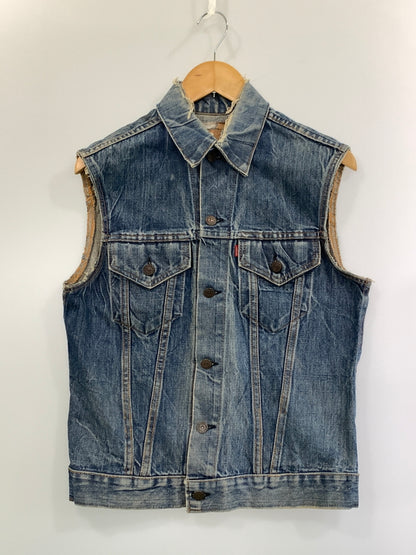 【現状渡し品】【メンズ】 LEVI'S リーバイス BIG E DENIM VEST ビッグ イー デニム ベスト トップス 146-260929-hu-22-min サイズ：表記なしのため不明 カラー：ブルーインディゴ 万代Net店