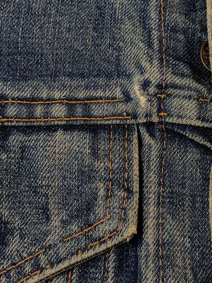 【現状渡し品】【メンズ】 LEVI'S リーバイス BIG E DENIM VEST ビッグ イー デニム ベスト トップス 146-260929-hu-22-min サイズ：表記なしのため不明 カラー：ブルーインディゴ 万代Net店