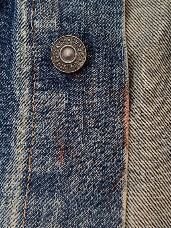 【現状渡し品】【メンズ】 LEVI'S リーバイス BIG E DENIM VEST ビッグ イー デニム ベスト トップス 146-260929-hu-22-min サイズ：表記なしのため不明 カラー：ブルーインディゴ 万代Net店