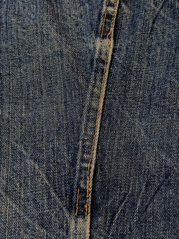 【現状渡し品】【メンズ】 LEVI'S リーバイス BIG E DENIM VEST ビッグ イー デニム ベスト トップス 146-260929-hu-22-min サイズ：表記なしのため不明 カラー：ブルーインディゴ 万代Net店