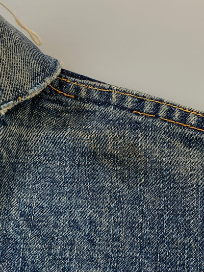 【現状渡し品】【メンズ】 LEVI'S リーバイス BIG E DENIM VEST ビッグ イー デニム ベスト トップス 146-260929-hu-22-min サイズ：表記なしのため不明 カラー：ブルーインディゴ 万代Net店