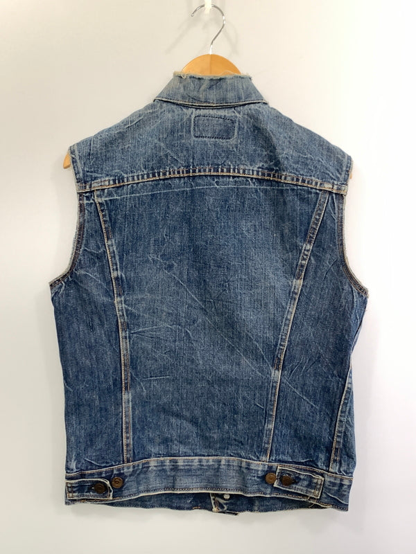 【現状渡し品】【メンズ】 LEVI'S リーバイス BIG E DENIM VEST ビッグ イー デニム ベスト トップス 146-260929-hu-22-min サイズ：表記なしのため不明 カラー：ブルーインディゴ 万代Net店