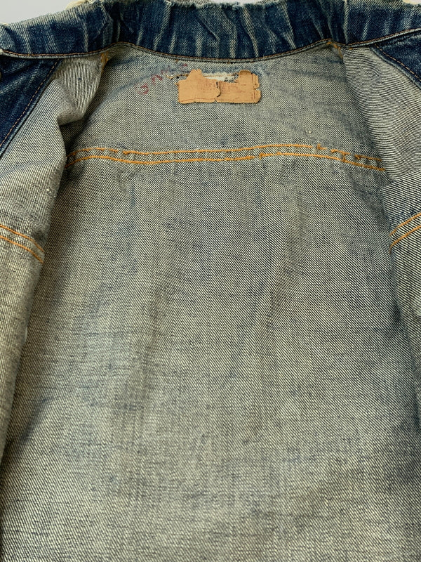 【現状渡し品】【メンズ】 LEVI'S リーバイス BIG E DENIM VEST ビッグ イー デニム ベスト トップス 146-260929-hu-22-min サイズ：表記なしのため不明 カラー：ブルーインディゴ 万代Net店
