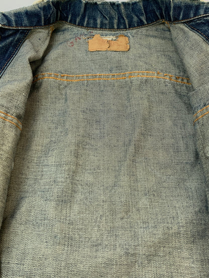 【現状渡し品】【メンズ】 LEVI'S リーバイス BIG E DENIM VEST ビッグ イー デニム ベスト トップス 146-260929-hu-22-min サイズ：表記なしのため不明 カラー：ブルーインディゴ 万代Net店
