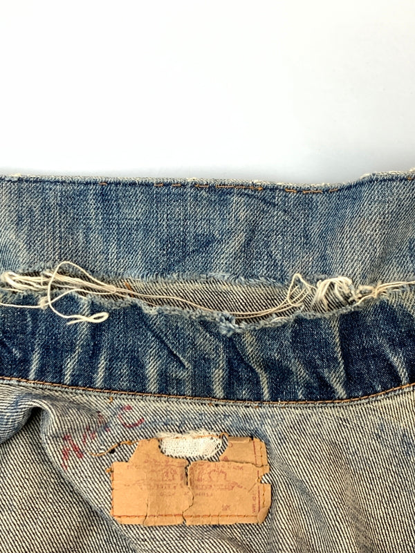 【現状渡し品】【メンズ】 LEVI'S リーバイス BIG E DENIM VEST ビッグ イー デニム ベスト トップス 146-260929-hu-22-min サイズ：表記なしのため不明 カラー：ブルーインディゴ 万代Net店