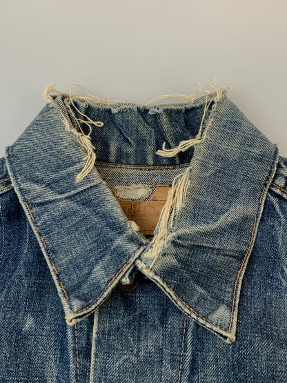 【現状渡し品】【メンズ】 LEVI'S リーバイス BIG E DENIM VEST ビッグ イー デニム ベスト トップス 146-260929-hu-22-min サイズ：表記なしのため不明 カラー：ブルーインディゴ 万代Net店