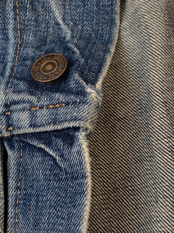 【現状渡し品】【メンズ】 LEVI'S リーバイス BIG E DENIM VEST ビッグ イー デニム ベスト トップス 146-260929-hu-22-min サイズ：表記なしのため不明 カラー：ブルーインディゴ 万代Net店