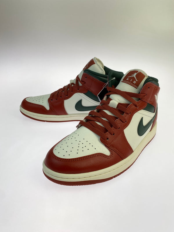 【中古品】【メンズ】 NIKE ナイキ AIR JORDAN 1 MID エア ジョーダン ワン ミッド DQ8426-105 靴 シューズ スニーカー 160-260929-hu-25-min カラー：レッド系/ホワイト/グリーン系 万代Net店