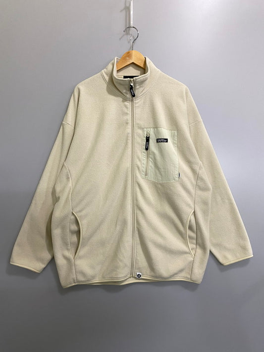 【中古品】【メンズ】 SAPEUR サプール LS フリースジャケット ロングスリーブ メンズ アウター ボア 防寒 142-261002-em-48-min サイズ：XXL カラー：アイボリー 万代Net店