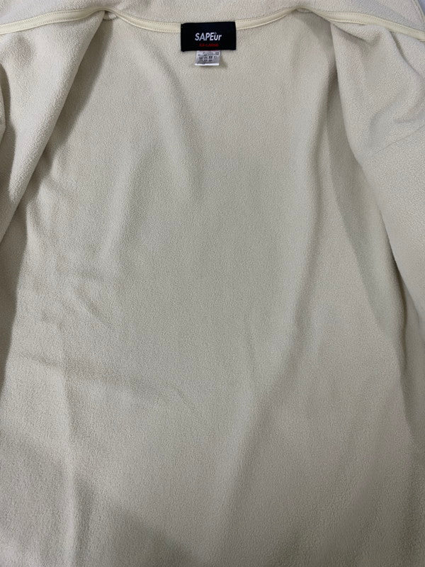 【中古品】【メンズ】 SAPEUR サプール LS フリースジャケット ロングスリーブ メンズ アウター ボア 防寒 142-261002-em-48-min サイズ：XXL カラー：アイボリー 万代Net店