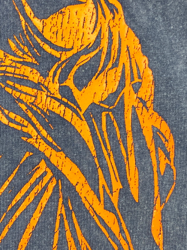【中古品】【メンズ】 SAPEUR サプール 24SS A ELEGANTES REVERSIBLE SS TEE ア エレガンテス リバーシブル ショートスリーブ 半袖Tシャツ メンズ トップス 142-261005-em-06-min サイズ：XXL カラー：ブルー/オレンジ 万代Net店