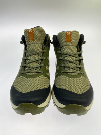 【中古品】【メンズ】 SALOMON サロモン アウトライズ ミッド GTX ゴアテックス シューズ 471436 アウトドア 162-260929-hu-30-min カラー：オリーブ系 万代Net店
