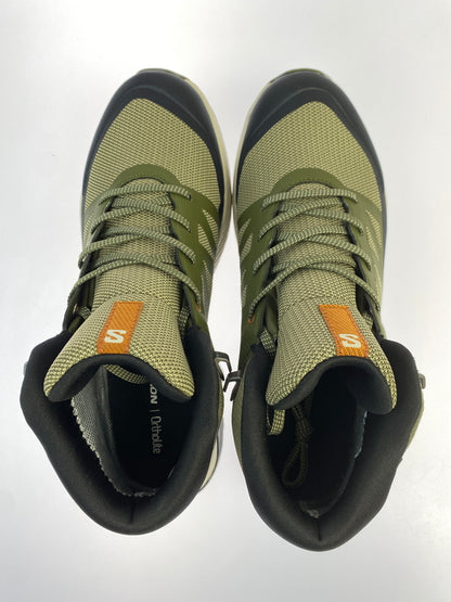 【中古品】【メンズ】 SALOMON サロモン アウトライズ ミッド GTX ゴアテックス シューズ 471436 アウトドア 162-260929-hu-30-min カラー：オリーブ系 万代Net店