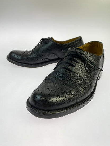 【中古品】【メンズ】 REGAL リーガル ウィングチップシューズ 革靴 シューズ 164-260929-hu-32-min サイズ：25EE カラー：ブラック 万代Net店