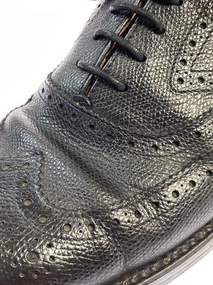 【中古品】【メンズ】 REGAL リーガル ウィングチップシューズ 革靴 シューズ 164-260929-hu-32-min サイズ：25EE カラー：ブラック 万代Net店