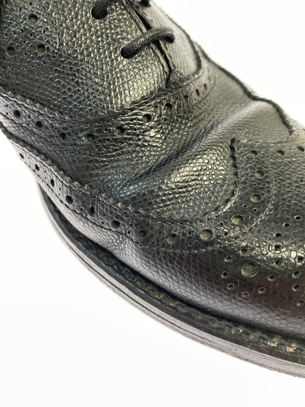 【中古品】【メンズ】 REGAL リーガル ウィングチップシューズ 革靴 シューズ 164-260929-hu-32-min サイズ：25EE カラー：ブラック 万代Net店