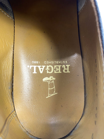 【中古品】【メンズ】 REGAL リーガル ウィングチップシューズ 革靴 シューズ 164-260929-hu-32-min サイズ：25EE カラー：ブラック 万代Net店