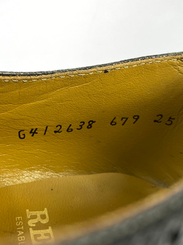 【中古品】【メンズ】 REGAL リーガル ウィングチップシューズ 革靴 シューズ 164-260929-hu-32-min サイズ：25EE カラー：ブラック 万代Net店