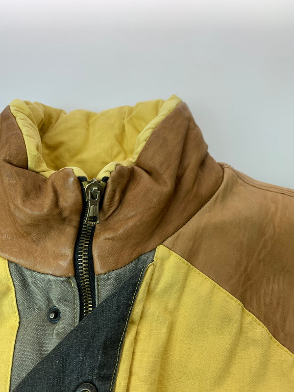 【中古品】【メンズ】 ANZI BESSON アンジ ベッソン イタリア製 ダウンジャケット アウター 146-261006-hu-31-min サイズ：48 カラー：マルチカラー 万代Net店