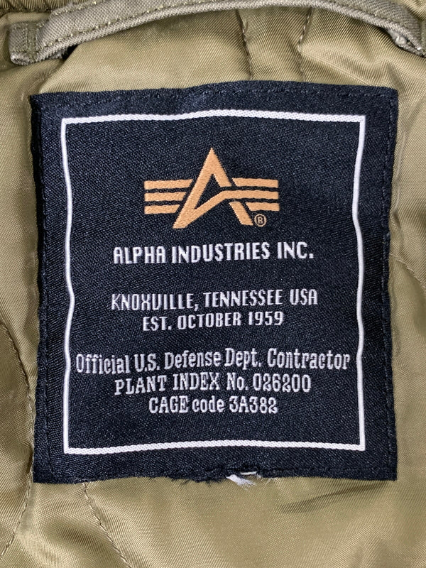 【中古品】【メンズ】 ALPHA INDUSTRIES アルファインダストリーズ TA7025-019 MA-1 ミリタリーブルゾン ベトナムジャケット 145-261003-ta-39-min サイズ：M カラー：カーキ 万代Net店