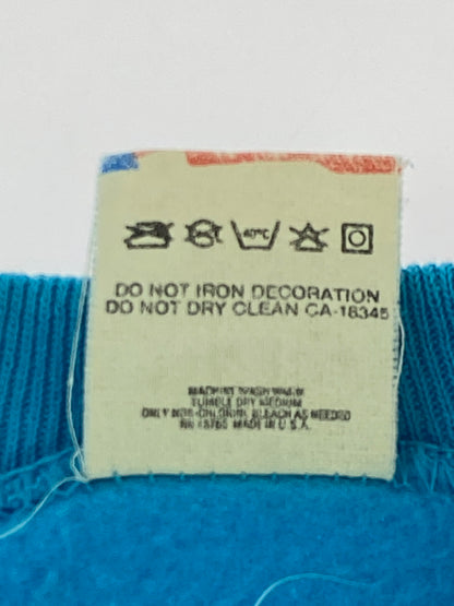 【中古品】【メンズ】 FRUITS OF THE LOOM フルーツ・オブ・ザ・ルーム 80S 90S FRUITS OF THE LOOM 80年代 スウェットシャツ メンズ 長袖 トレーナー トップス 146-261005-em-13-min サイズ：XL カラー：ライトブルー 万代Net店