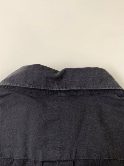 【中古品】【メンズ】 COMOLI コモリ 21SS WASHED COTTON REGULAR COLLAR SHIRT T01-02001 ウォッシュド コットン レギュラー カラー シャツ メンズ 長袖シャツ 140-261002-em-54-min サイズ：2 カラー：ダークネイビー（ほぼブラック） 万代Net店