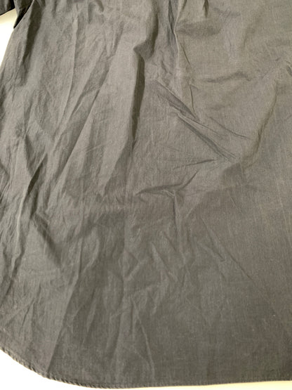 【中古品】【メンズ】 COMOLI コモリ 21SS WASHED COTTON REGULAR COLLAR SHIRT T01-02001 ウォッシュド コットン レギュラー カラー シャツ メンズ 長袖シャツ 140-261002-em-54-min サイズ：2 カラー：ダークネイビー（ほぼブラック） 万代Net店