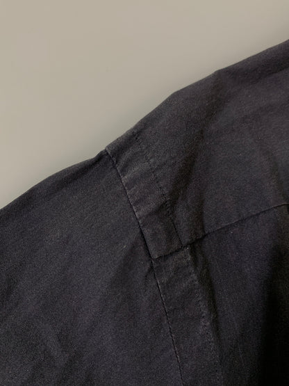 【中古品】【メンズ】 COMOLI コモリ 21SS WASHED COTTON REGULAR COLLAR SHIRT T01-02001 ウォッシュド コットン レギュラー カラー シャツ メンズ 長袖シャツ 140-261002-em-54-min サイズ：2 カラー：ダークネイビー（ほぼブラック） 万代Net店