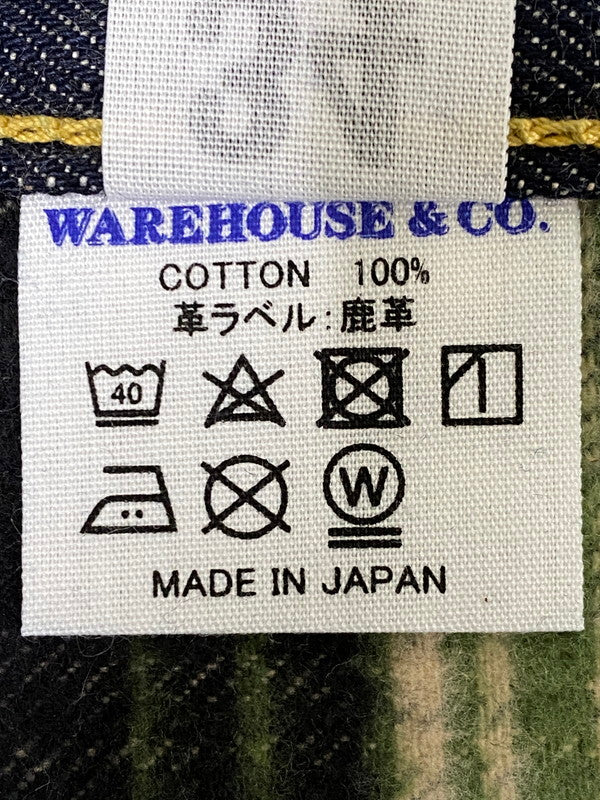 【中古美品】【メンズ】 WAREHOUSE ウエアハウス S1003XX DENIM PANTS デニムパンツ 創業30周年記念 大戦モデル ボトムス 156-260930-yn-07-min サイズ：W34 L32 カラー：インディゴ 万代Net店