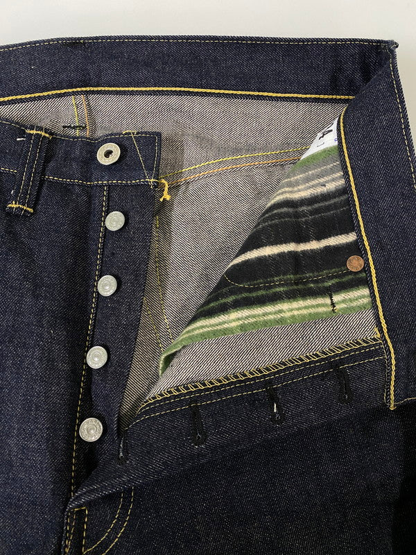 【中古美品】【メンズ】 WAREHOUSE ウエアハウス S1003XX DENIM PANTS デニムパンツ 創業30周年記念 大戦モデル ボトムス 156-260930-yn-07-min サイズ：W34 L32 カラー：インディゴ 万代Net店