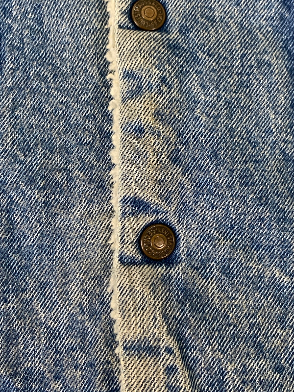 【現状渡し品】【メンズ】 LEVI'S リーバイス DENIM BOA JACKET デニム ボア ジャケット メンズ アウター 冬用 Gジャン 146-261002-em-14-min サイズ：36 カラー：インディゴ 万代Net店