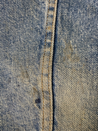 【現状渡し品】【メンズ】 LEVI'S リーバイス DENIM BOA JACKET デニム ボア ジャケット メンズ アウター 冬用 Gジャン 146-261002-em-14-min サイズ：36 カラー：インディゴ 万代Net店