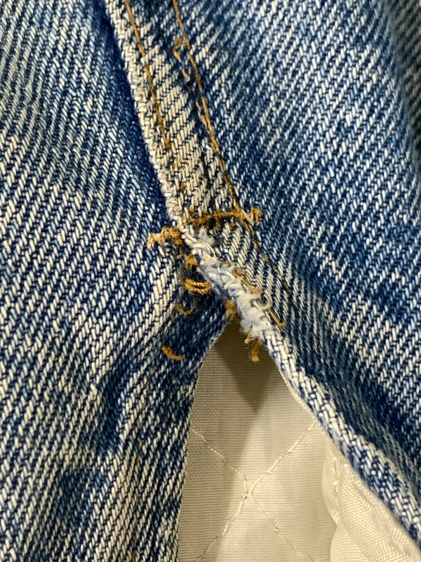 【現状渡し品】【メンズ】 LEVI'S リーバイス DENIM BOA JACKET デニム ボア ジャケット メンズ アウター 冬用 Gジャン 146-261002-em-14-min サイズ：36 カラー：インディゴ 万代Net店