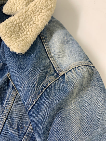【現状渡し品】【メンズ】 LEVI'S リーバイス DENIM BOA JACKET デニム ボア ジャケット メンズ アウター 冬用 Gジャン 146-261002-em-14-min サイズ：36 カラー：インディゴ 万代Net店