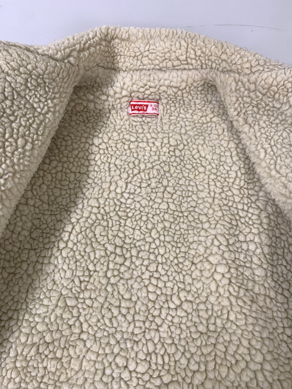 【現状渡し品】【メンズ】 LEVI'S リーバイス DENIM BOA JACKET デニム ボア ジャケット メンズ アウター 冬用 Gジャン 146-261002-em-14-min サイズ：36 カラー：インディゴ 万代Net店