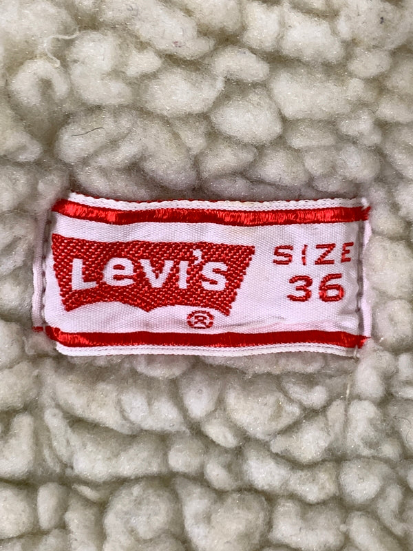 【現状渡し品】【メンズ】 LEVI'S リーバイス DENIM BOA JACKET デニム ボア ジャケット メンズ アウター 冬用 Gジャン 146-261002-em-14-min サイズ：36 カラー：インディゴ 万代Net店