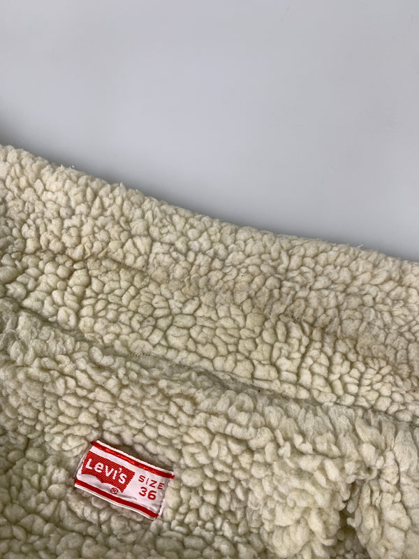 【現状渡し品】【メンズ】 LEVI'S リーバイス DENIM BOA JACKET デニム ボア ジャケット メンズ アウター 冬用 Gジャン 146-261002-em-14-min サイズ：36 カラー：インディゴ 万代Net店