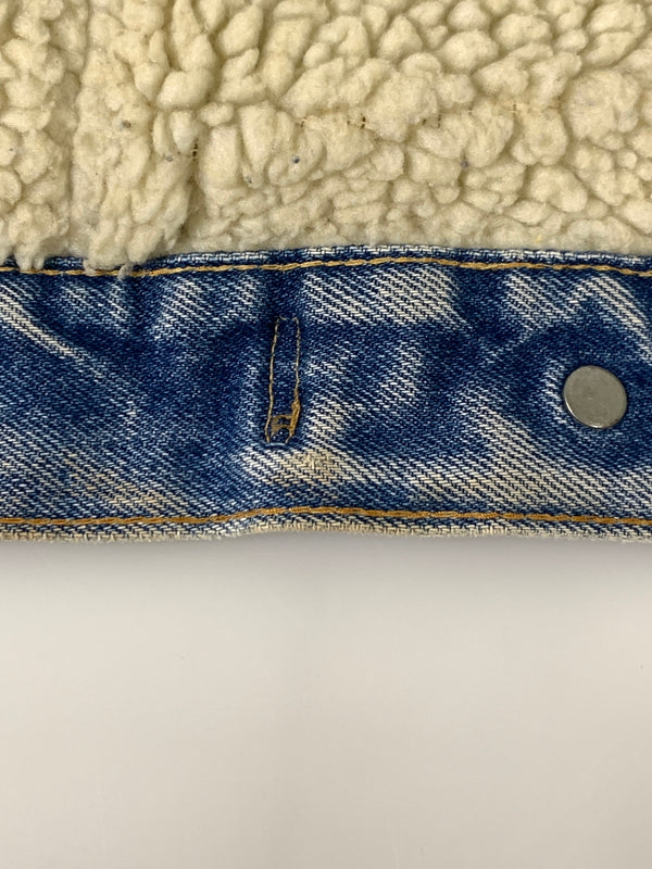 【現状渡し品】【メンズ】 LEVI'S リーバイス DENIM BOA JACKET デニム ボア ジャケット メンズ アウター 冬用 Gジャン 146-261002-em-14-min サイズ：36 カラー：インディゴ 万代Net店