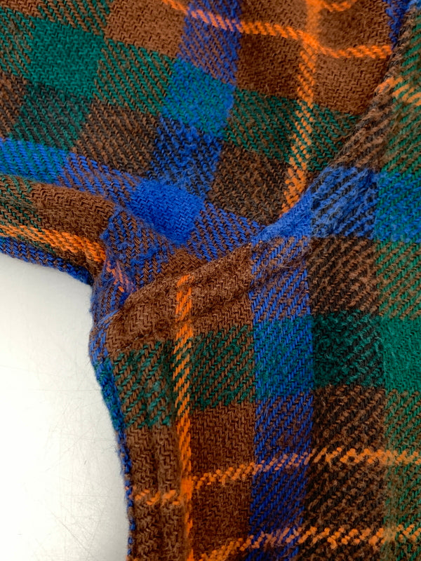 【中古品】【メンズ】 BIG MAC ビッグマック 80S USA製 HEAVY FLANNEL SHIRT ヘビーフランネルシャツ タータンチェックシャツ 146-261003-ta-09-min サイズ：M カラー：マルチカラー 万代Net店