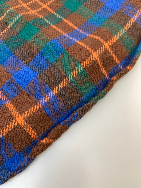 【中古品】【メンズ】 BIG MAC ビッグマック 80S USA製 HEAVY FLANNEL SHIRT ヘビーフランネルシャツ タータンチェックシャツ 146-261003-ta-09-min サイズ：M カラー：マルチカラー 万代Net店