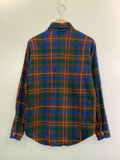 【中古品】【メンズ】 BIG MAC ビッグマック 80S USA製 HEAVY FLANNEL SHIRT ヘビーフランネルシャツ タータンチェックシャツ 146-261003-ta-09-min サイズ：M カラー：マルチカラー 万代Net店