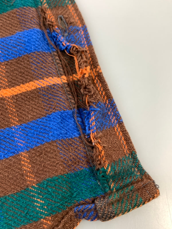 【中古品】【メンズ】 BIG MAC ビッグマック 80S USA製 HEAVY FLANNEL SHIRT ヘビーフランネルシャツ タータンチェックシャツ 146-261003-ta-09-min サイズ：M カラー：マルチカラー 万代Net店